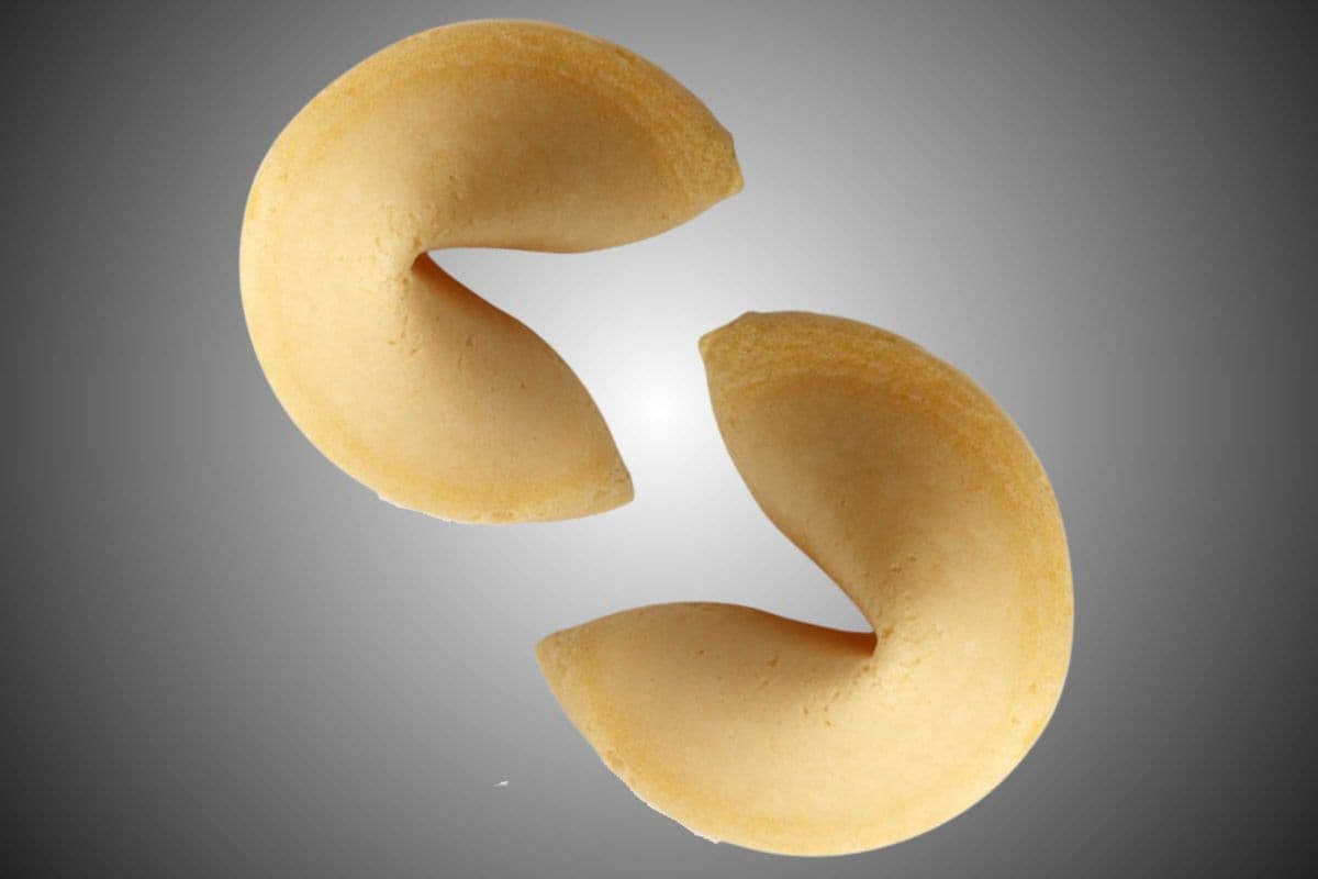 Fortune cookies (2 pieces)