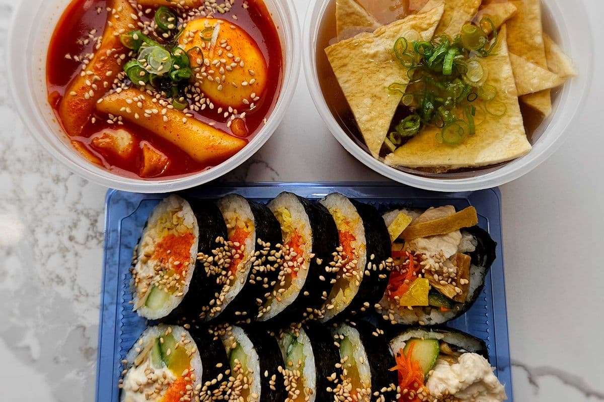 Kimbap Combo for one person