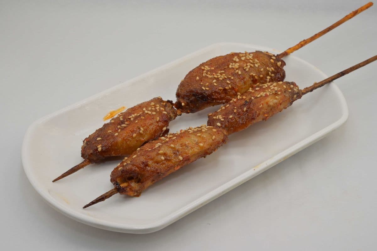 BBQ Chicken Wings (2 Skewers) 奥尔良鸡翅 (2串)