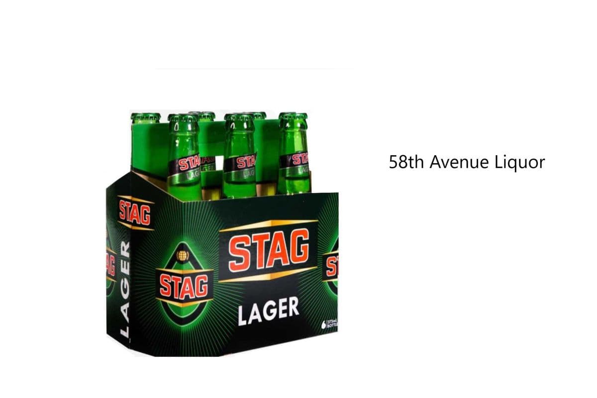 STAG QUALITY LAGER BEER 6 BOTTLES (1 x 6*275ML)