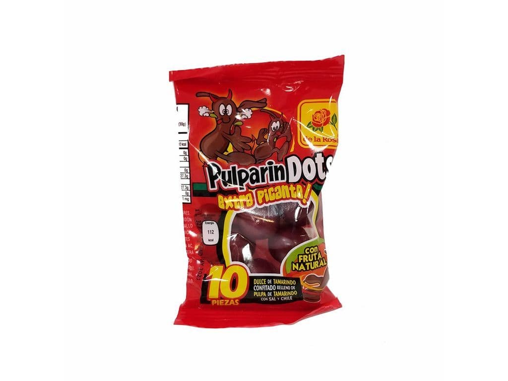 Pulparindots Extra Spicy Tamarind Mexican Candy