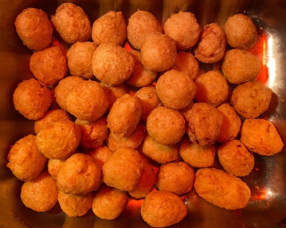 45. Chicken Balls with Sweet and Sour Sauce
