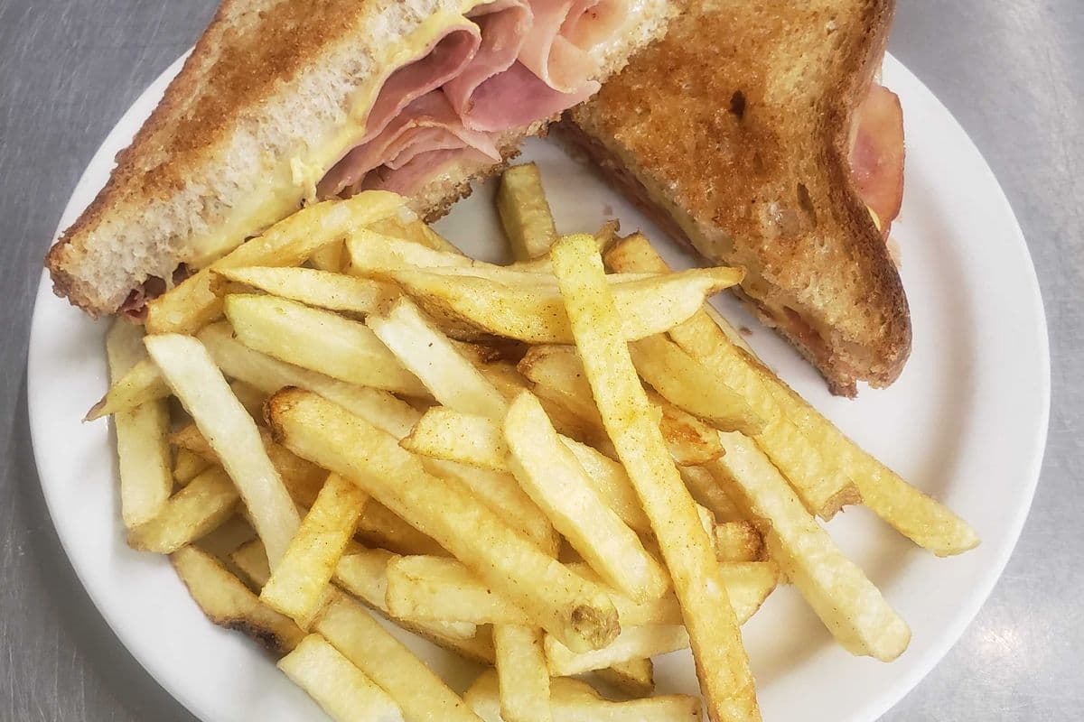Grilled Ham and Swiss