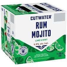 CUTWATER MOJITO 4 CAN (4 X 355ML)