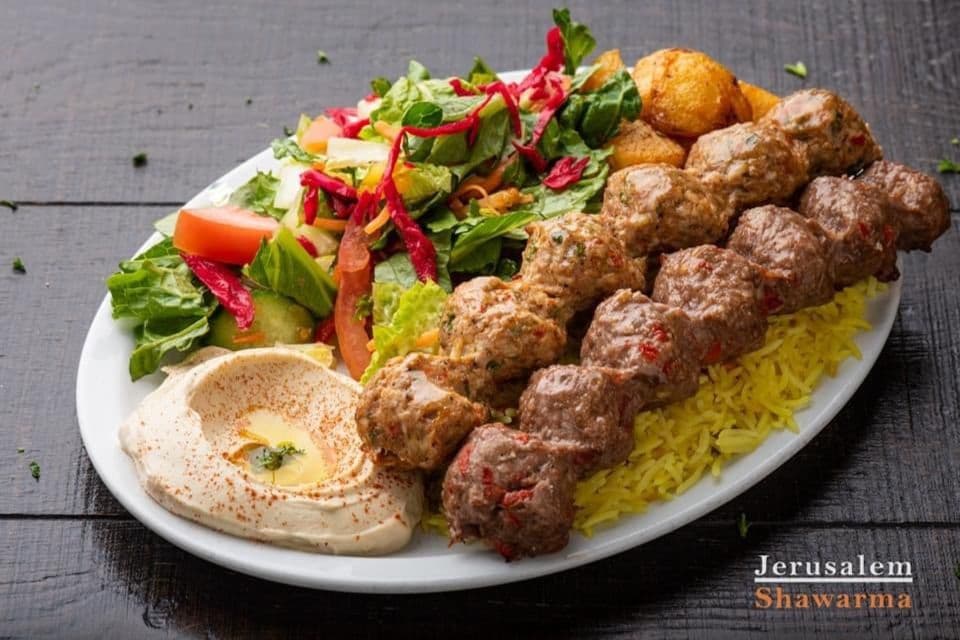 Mix Lamb & Chicken Kafta Plate