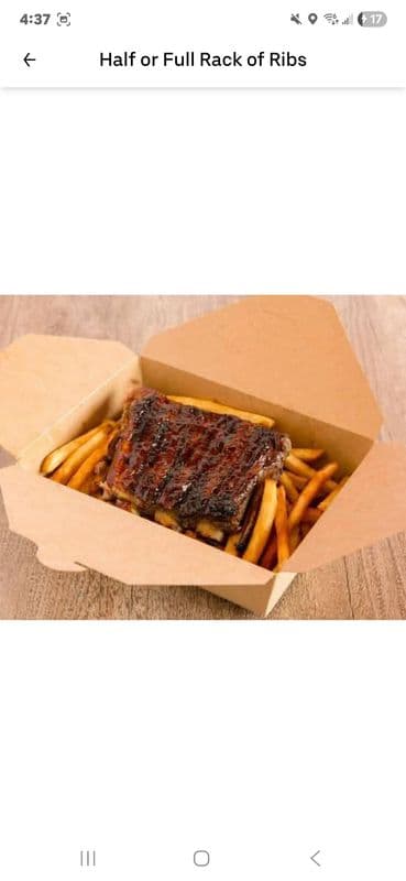 Half Rack of Ribs