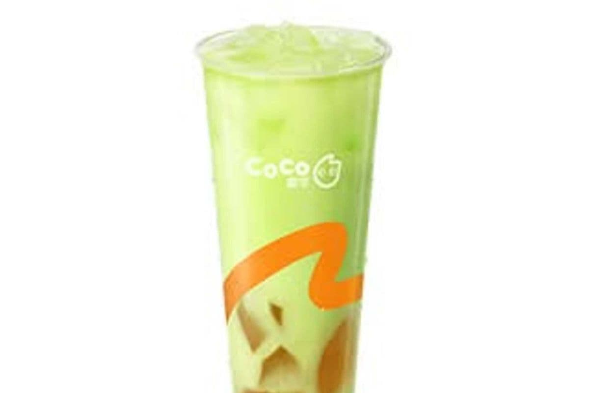 Honeydew Jasmine Milk Tea w/ Tea Jelly (L)