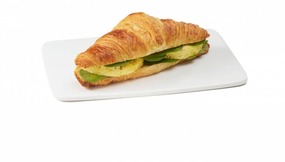 Croissant Omelette Épinard / Spinach Omelette Croissant