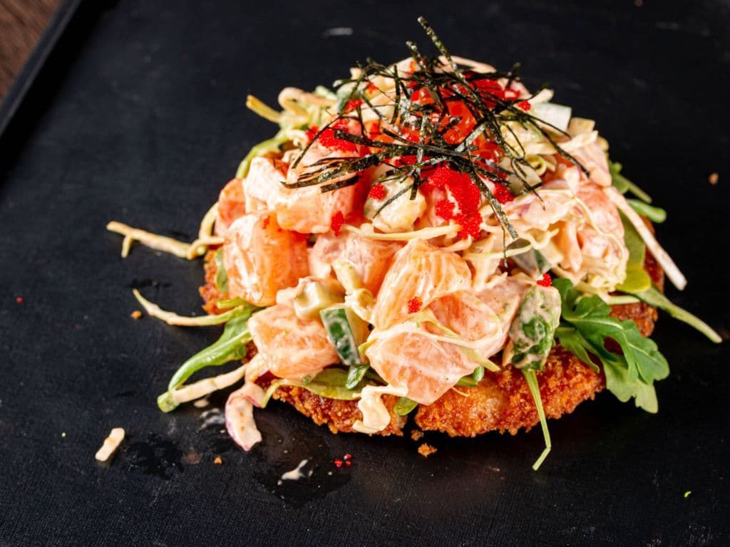 Salmon Pizza