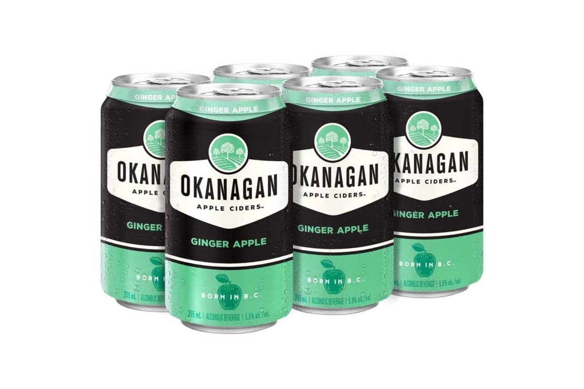 Okanagan Ginger Apple (1 x 355mL 6 Cans )