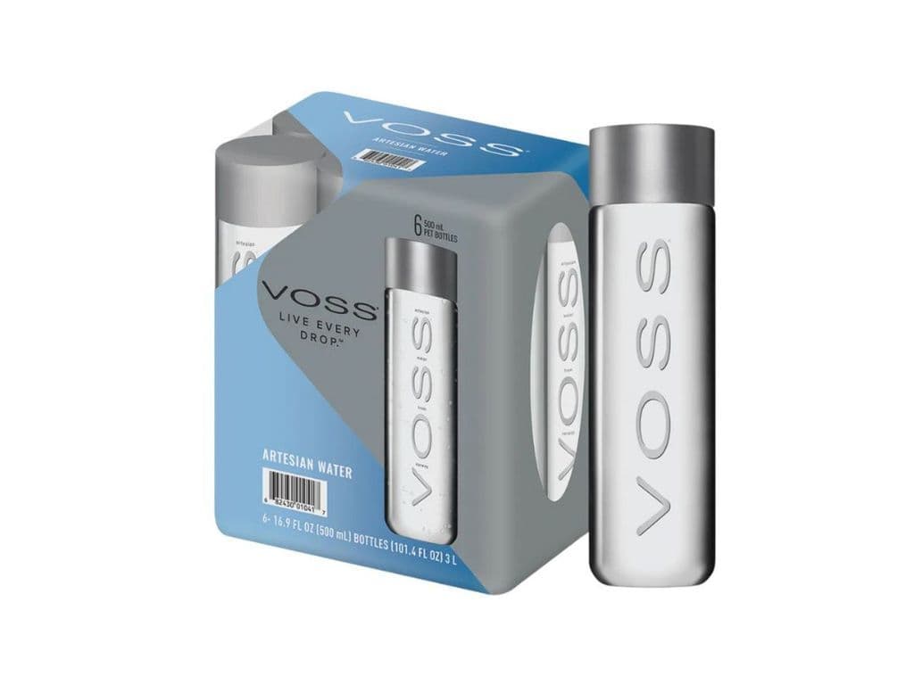 Voss Plastic Water Bottle