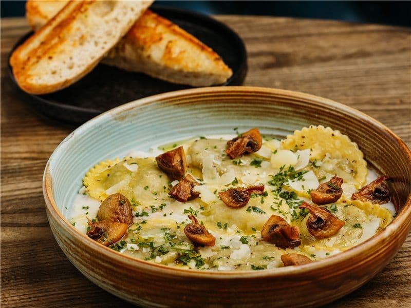 Truffle Mushroom Ravioli