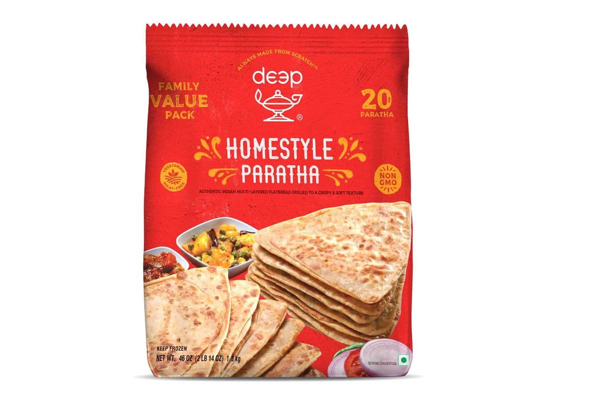 Deep Frozen Paratha Homestyle Family Pack (20 Pcs)