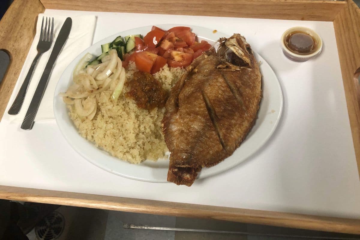 Atieke Large with Fish (2 Cal)