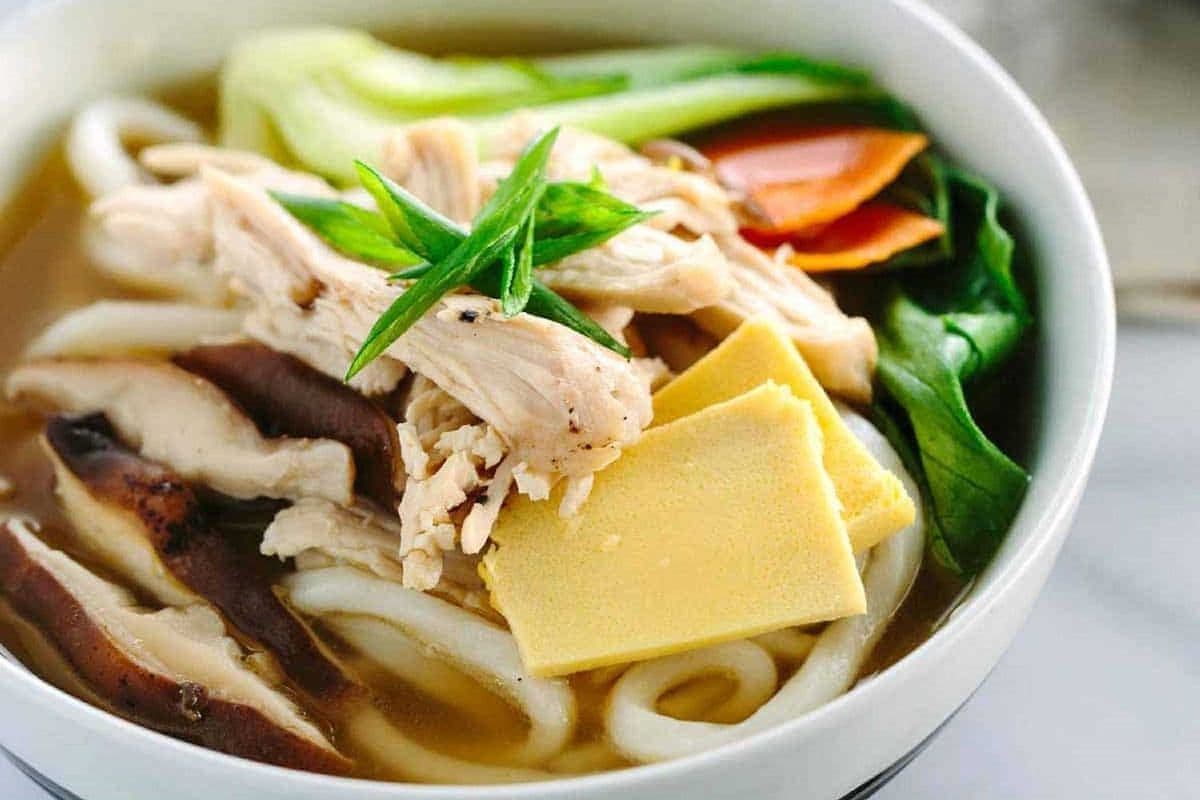 Chicken Udon Noodle Soup