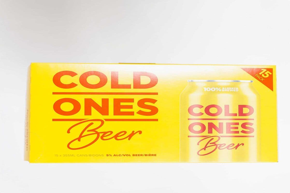 COLD ONES LAGER BEER 15 X 355 ML (1 x 355ML)