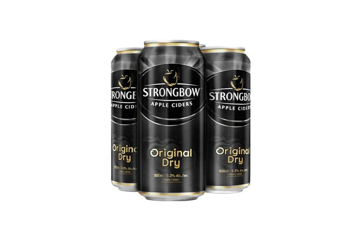STRONGBOW CIDER (1 x 500ml x 4 Cans)