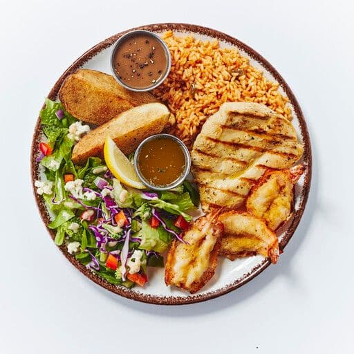 Duo poulet et crevettes / Chicken & Shrimp Duo