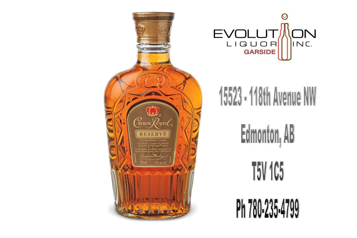 Crown Royal Reserve 0750G (1 x 750ml Glass Bottle)