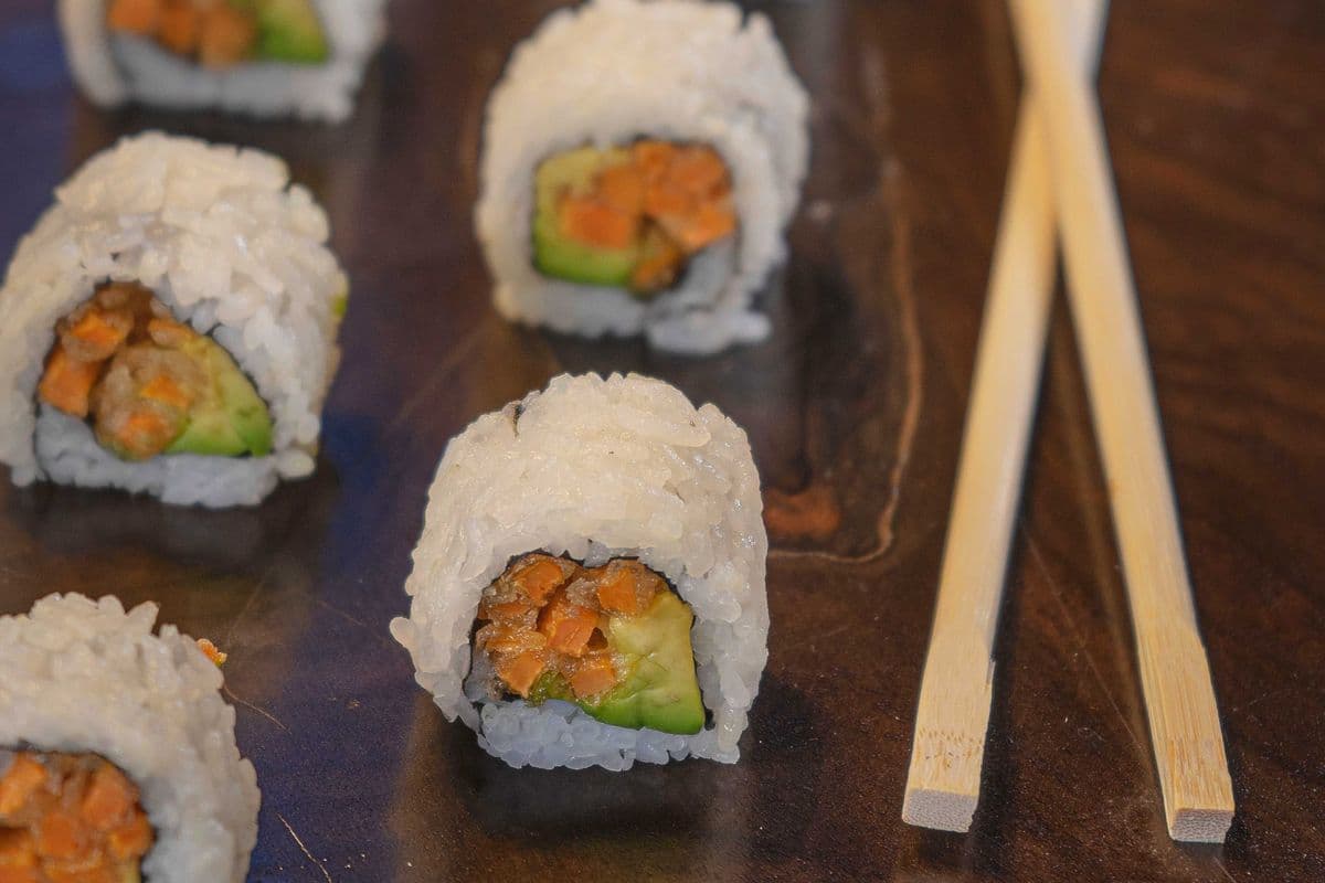 Yam-Avocado Roll