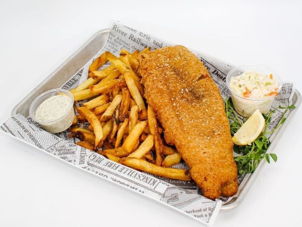 Beer Battered Pickerel