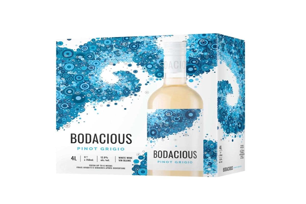 BODACIOUS PINOT GRIGIO (4LTR) (1 x 4LTR)
