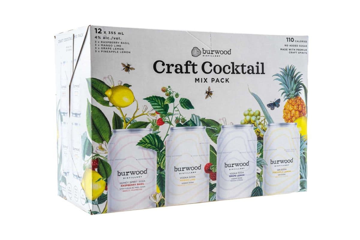 869173. BURWOOD CRAFT COCKTAIL MIX PACK (12 x 355ML (CANS))