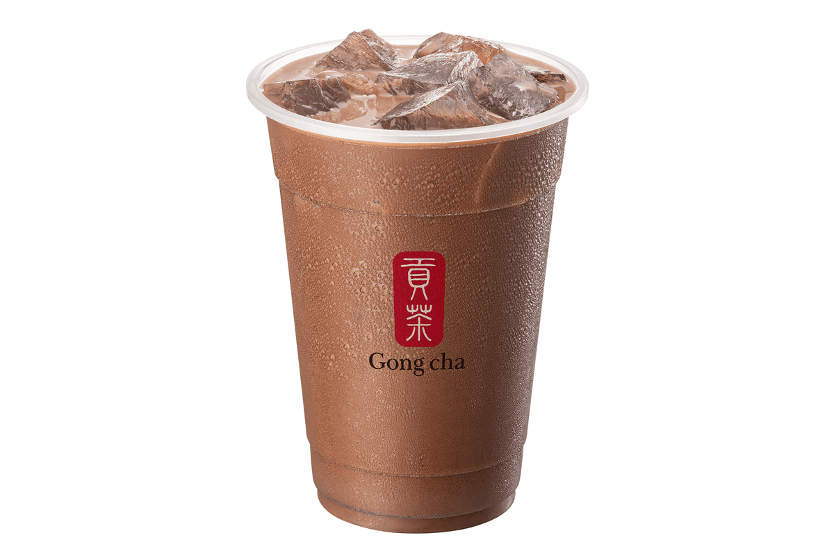 Chocolate Milk Tea with Pearls