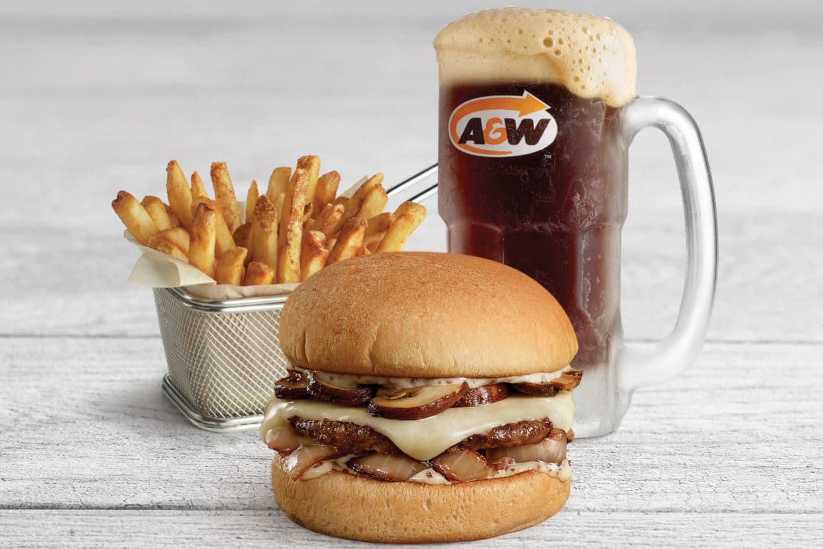 Combo Buddy Burger™ mozzarella champignons / Mushroom Mozzarella Buddy Burger Combo