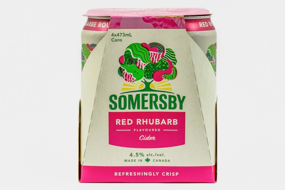 Somersby Rhubarb Cider (4 x 473 ml)