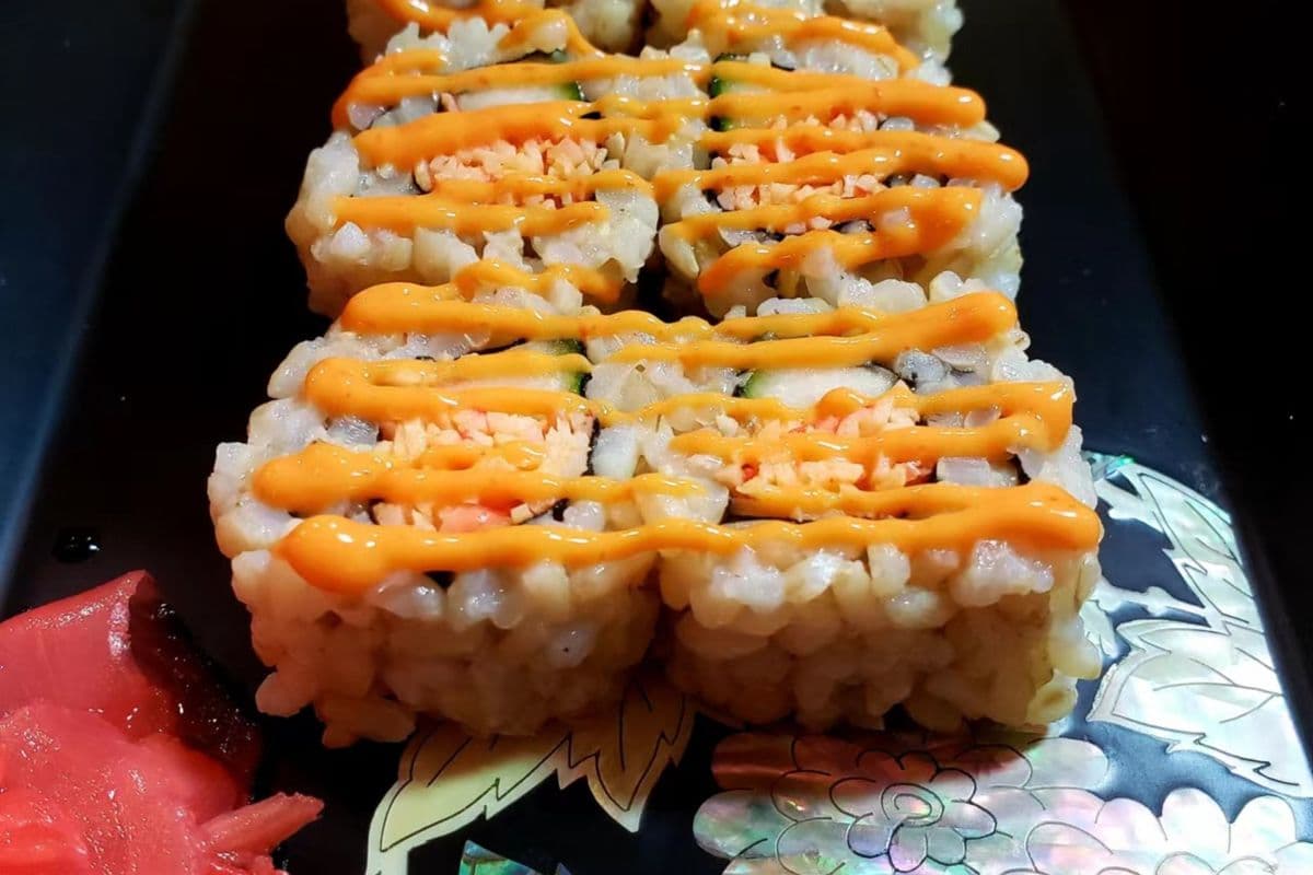Brown Rice Spicy California