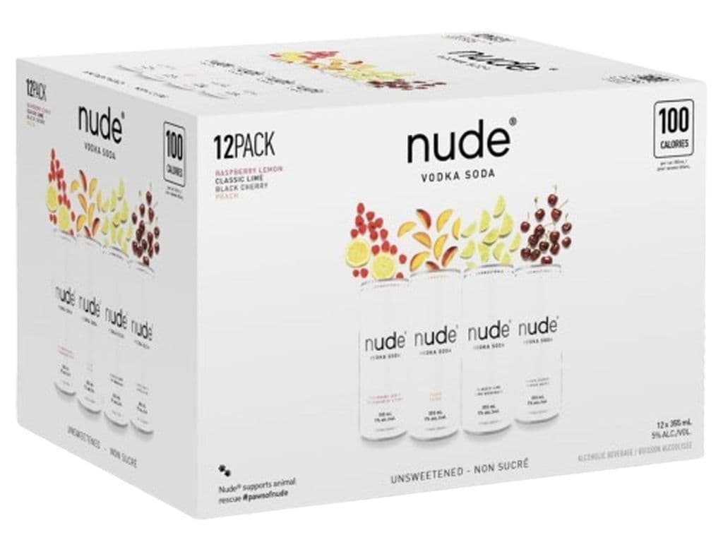 Nude Vodka Soda - Mixer Pack (12x355ml)