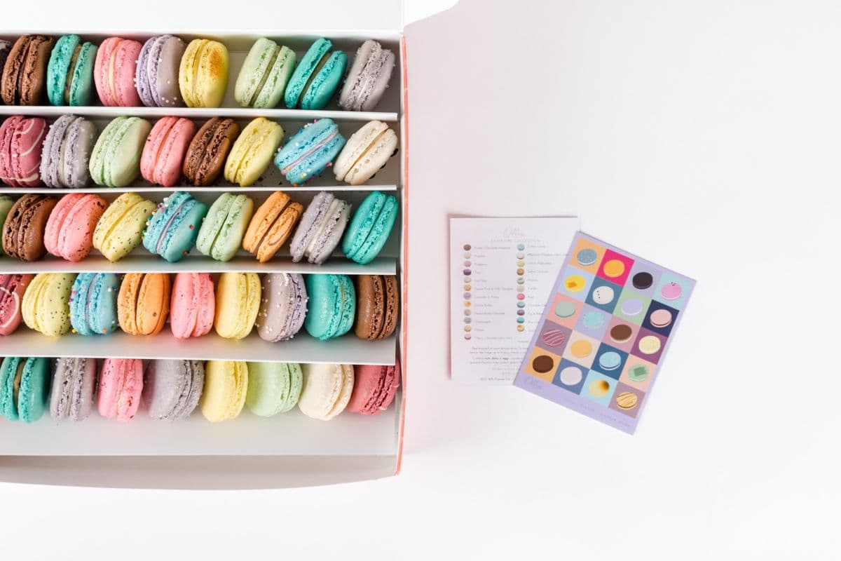 Box of 50 Macarons