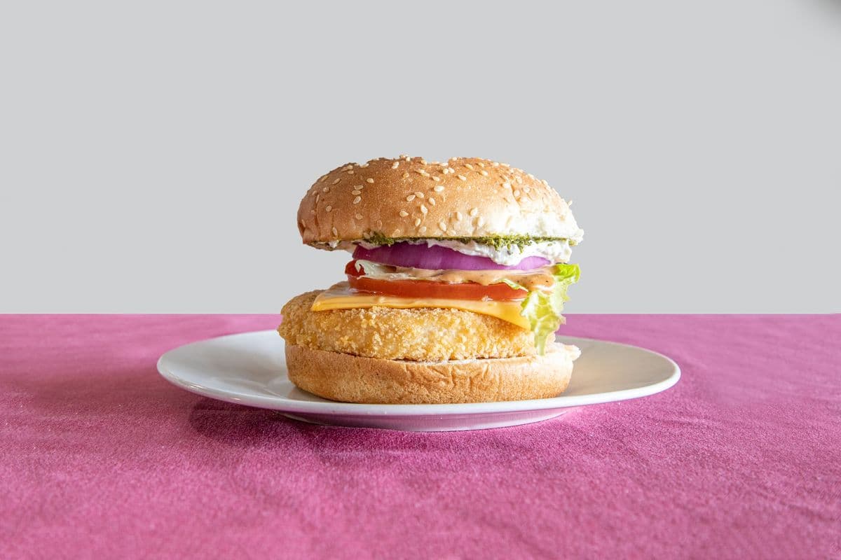 Crispy Chicken Burger (Halal)