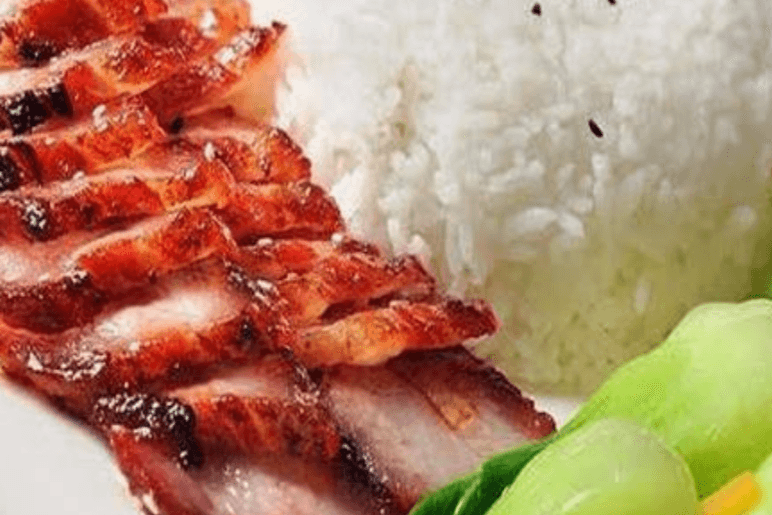 HK Style BBQ Pork on Rice