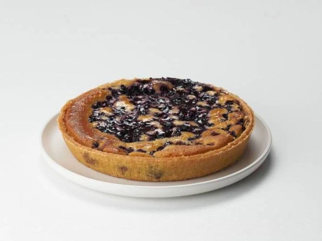 Tarte bleuets & amandes / Blueberry & almond pie
