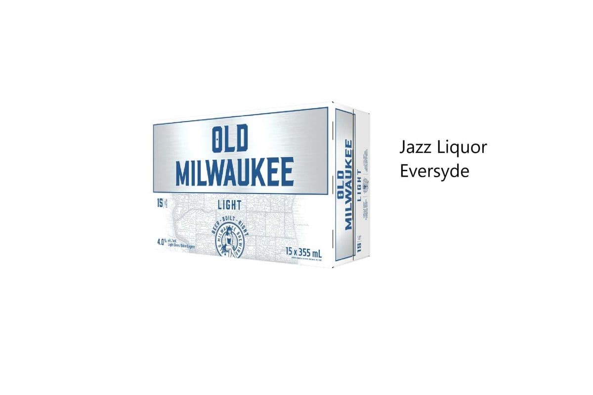 OLD MILWAUKEE LIGHT CANS (1 x 15×355ML )