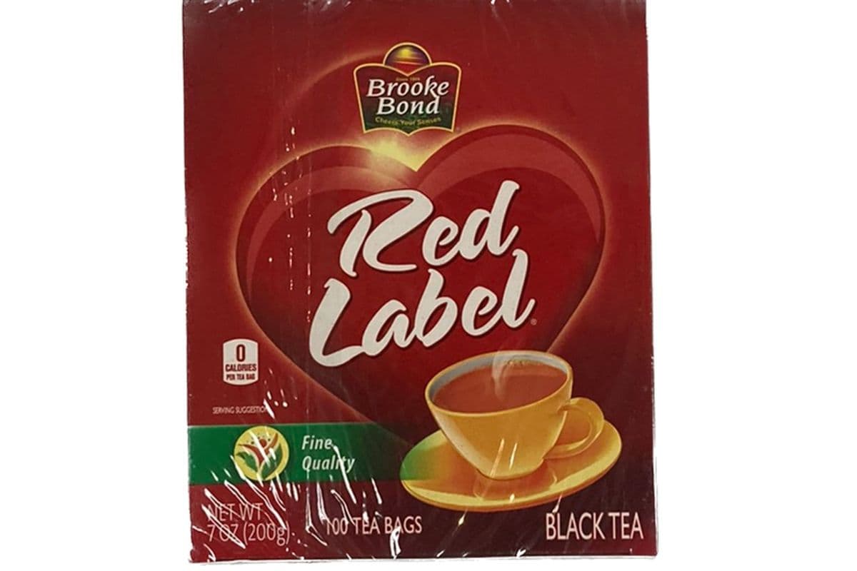 Brooke Bond Red Label Black Tea (100 Bags) (200g)