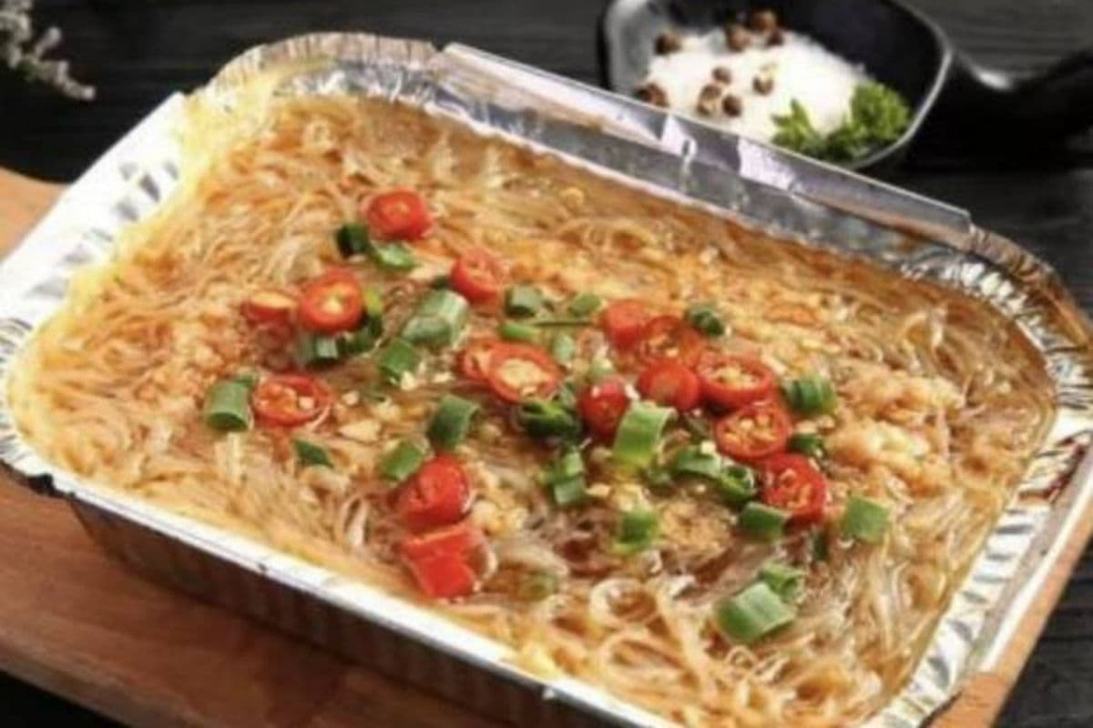 Garlic Enoki Mushroom / 锡纸金针菇