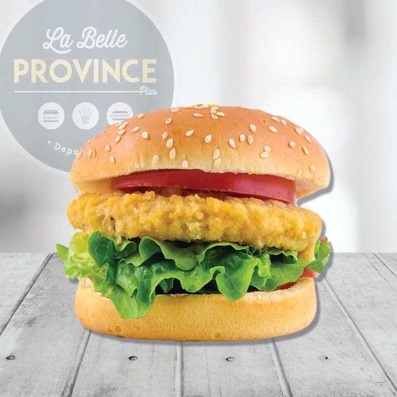 Hamburger poulet croustillant