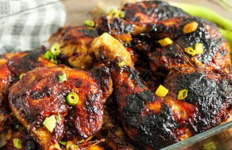 BBQ Jerk Chicken Leg