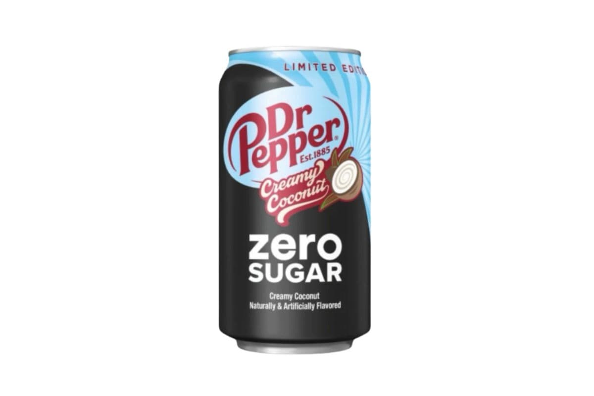 Dr Pepper Creamy Coconut Zero Sugar