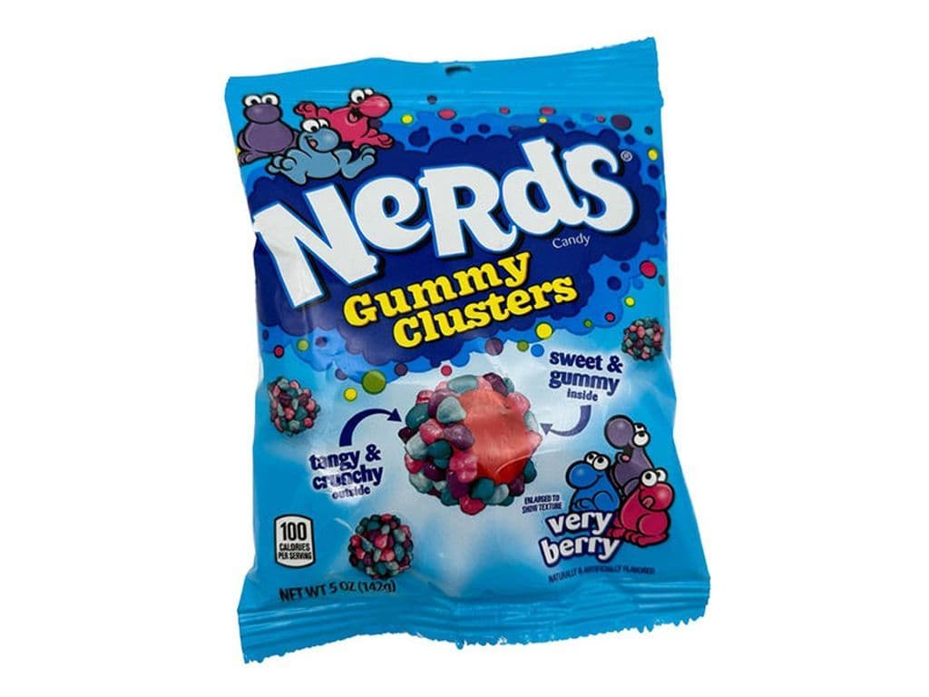 Nerds Gummy Clusters Very Berry 142g Sweet and Tangy Candy