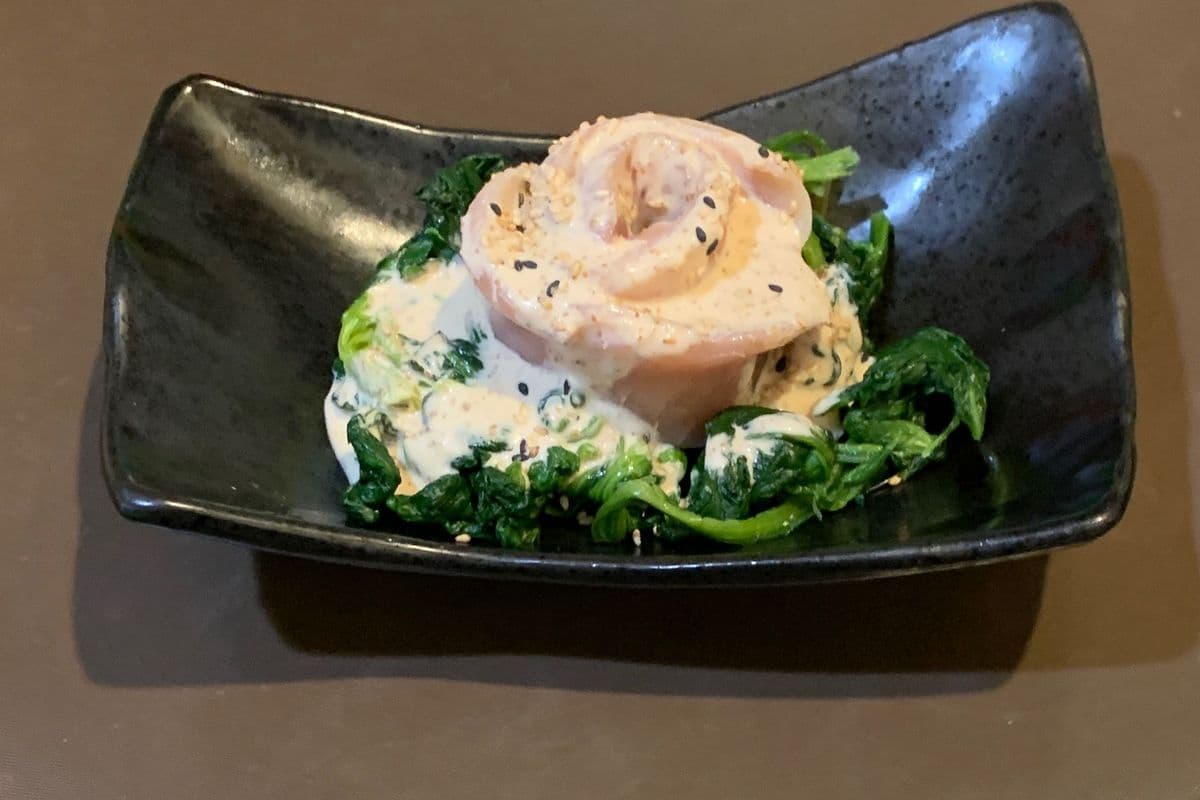 Tuna Goma Ae with Sesame Dressing