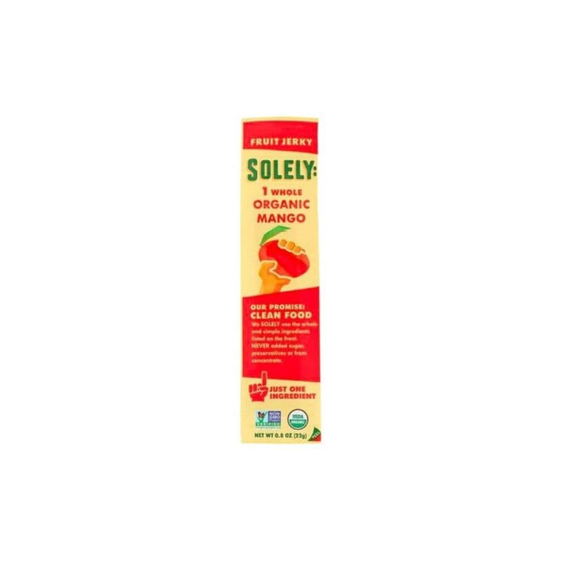 Solely Organic Fruit Jerky Mango