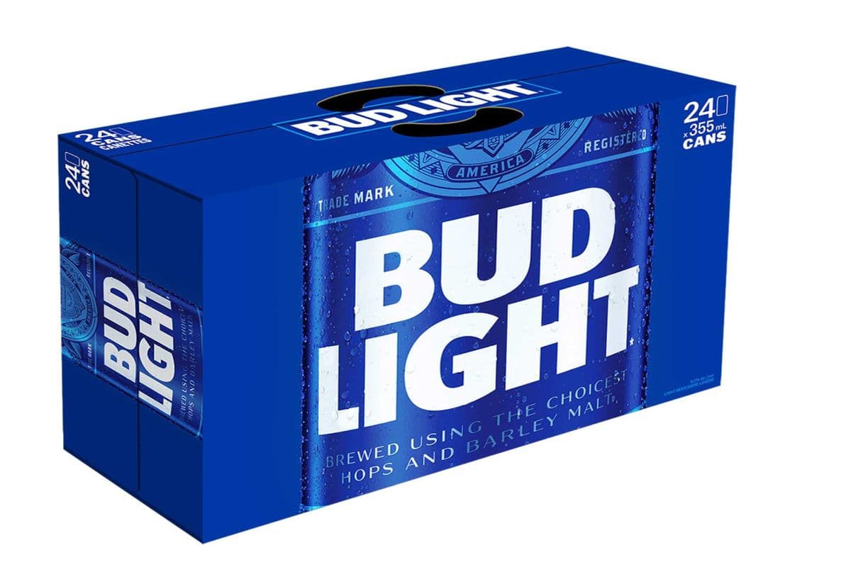 Bud Light 24 Pack Cans (24 x 355 ml Cans)