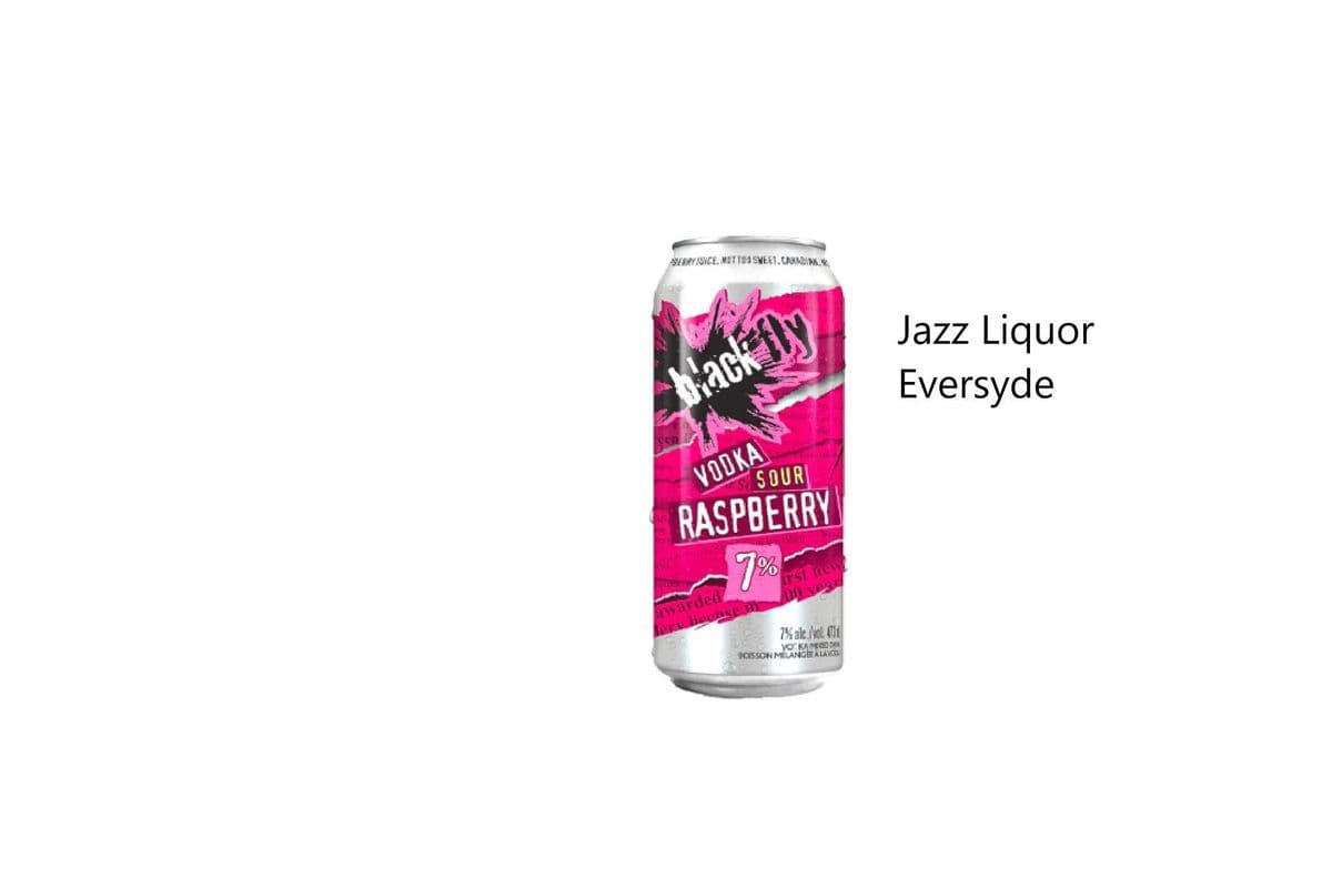 BLACK FLY VODKA SOUR RASPBERRY (1 x 473ML )