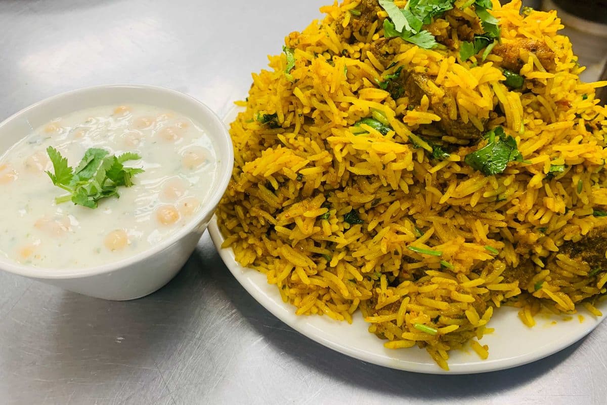 Lucknowi Lamb Biryani