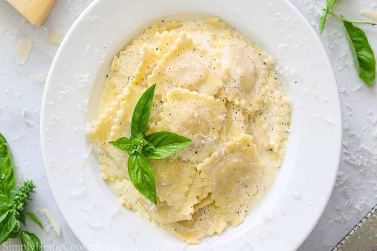 Four Cheese & Spinach Ravioli