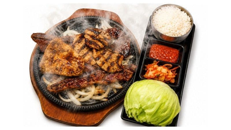 BBQ2: RIBS & PORK LETTUCE WRAP